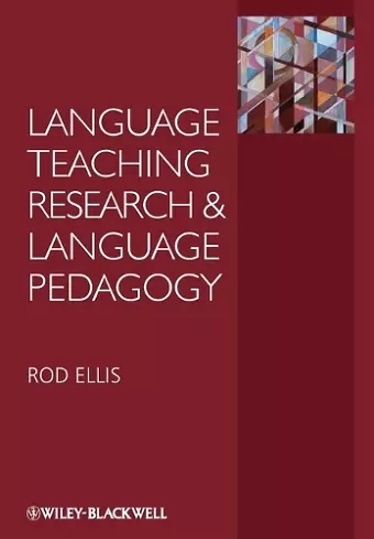 Language Teaching Research and Language Pedagogy cover