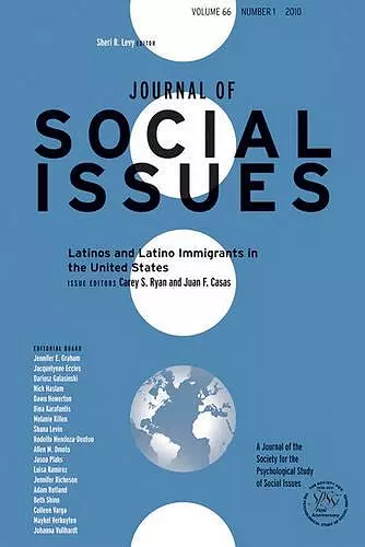 Latinos and Latino Immigrants in the United States cover