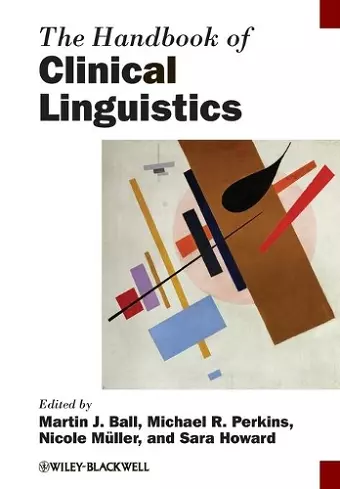 The Handbook of Clinical Linguistics cover