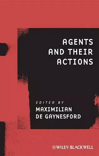 Agents and Their Actions cover