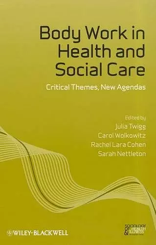 Body Work in Health and Social Care cover