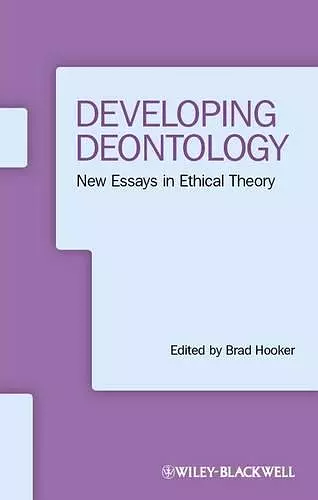 Developing Deontology cover