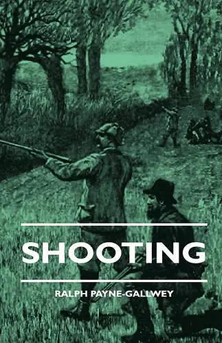 Shooting cover