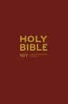 NIV Popular Burgundy Hardback Bible cover