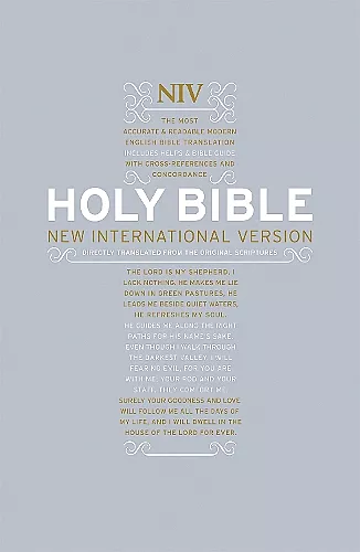 NIV Popular Hardback Bible with Cross-References cover