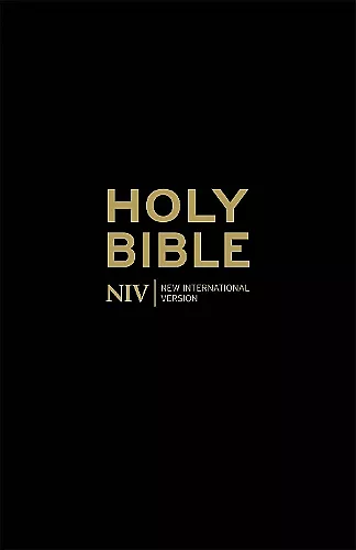 NIV Holy Bible - Anglicised Black Gift and Award cover