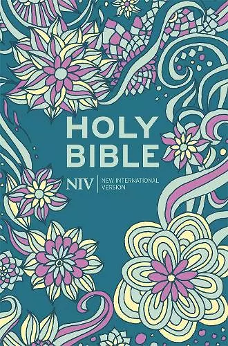 NIV Pocket Floral Hardback Bible cover