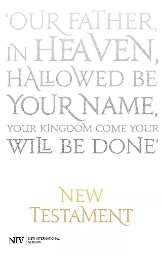 NIV New Testament cover