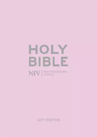 NIV Pocket Pastel Pink Soft-tone Bible cover