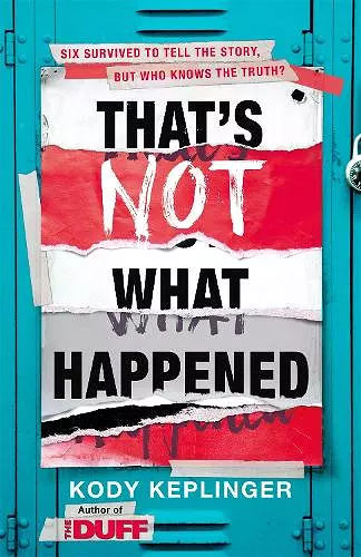 That's Not What Happened cover