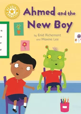 Reading Champion: Ahmed and the New Boy cover