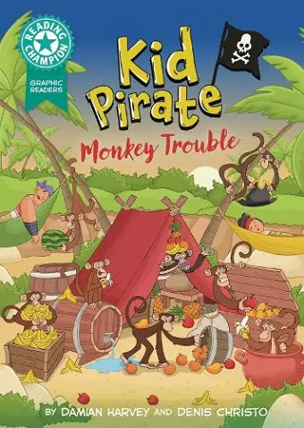 Reading Champion: Graphics: Kid Pirate: Monkey Trouble cover
