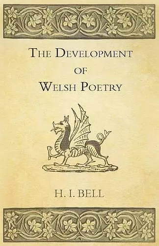 The Development Of Welsh Poetry cover