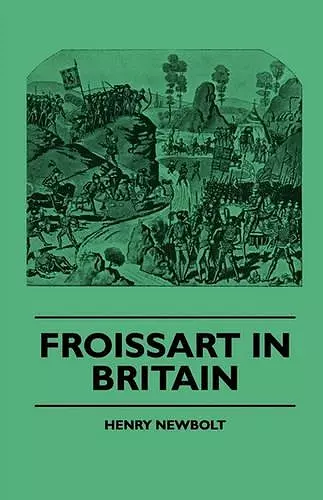 Froissart In Britain cover