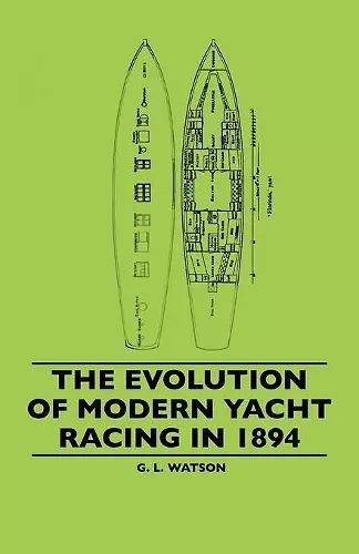 The Evolution Of Modern Yacht Racing In 1894 cover