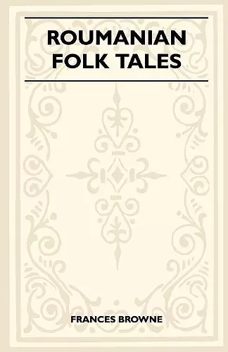 Roumanian Folk Tales cover