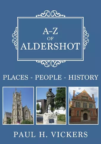 A-Z of Aldershot cover