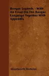 Basque Legends - With An Essay On The Basque Language Together With Appendix cover