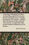 A Menology Of England And Wales; Or, Brief Memorials Of The Ancient British And English Saints, Arranged According To The Calendar - Together With The Martyrs Of The 16th And 17th Centuries. Compiled By Order Of The Cardinal Archbishop And The Bishops cover