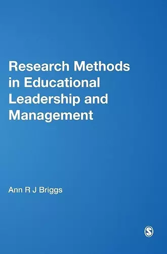 Research Methods in Educational Leadership and Management cover