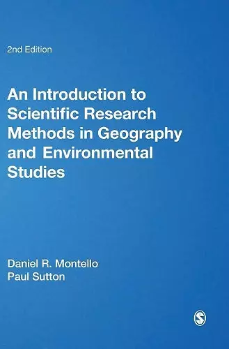 An Introduction to Scientific Research Methods in Geography and Environmental Studies cover