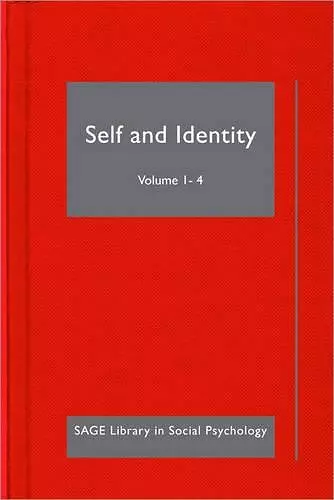 Self and Identity cover