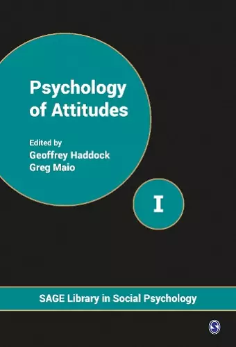 Psychology of Attitudes cover