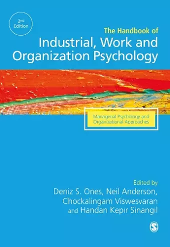 The SAGE Handbook of Industrial, Work & Organizational Psychology cover