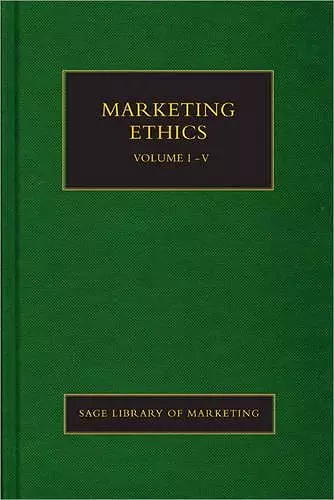 Marketing Ethics cover