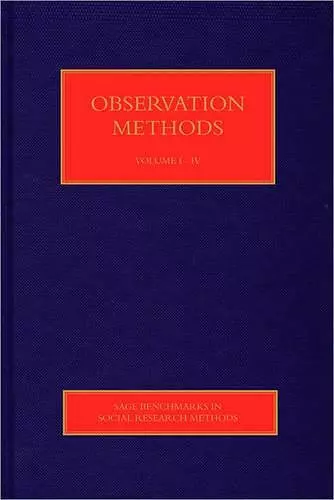 Observation Methods cover