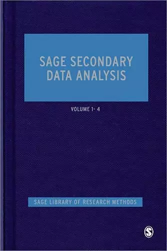 SAGE Secondary Data Analysis cover