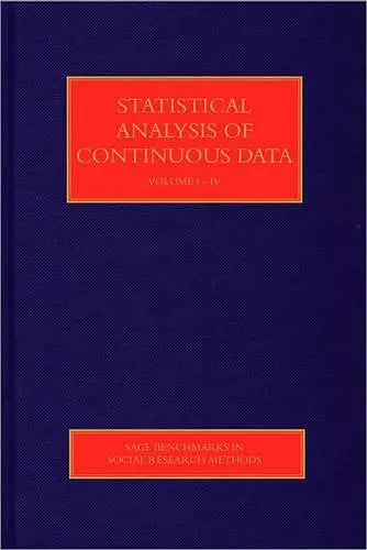 Statistical Analysis of Continuous Data cover