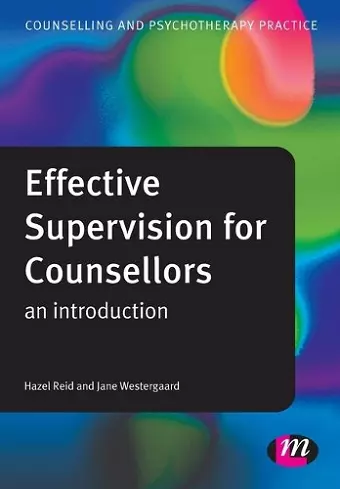 Effective Supervision for Counsellors cover