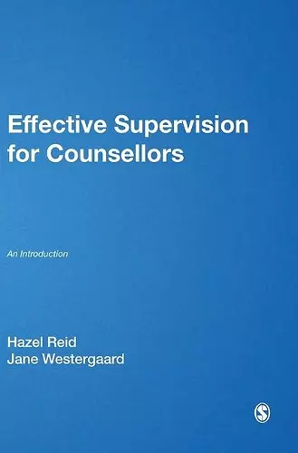 Effective Supervision for Counsellors cover