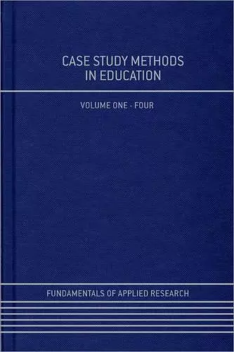 Case Study Methods in Education cover
