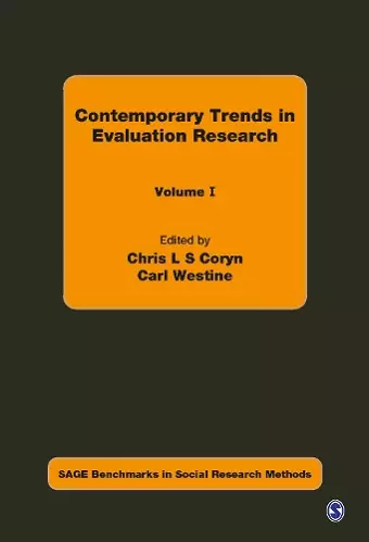 Contemporary Trends in Evaluation Research cover