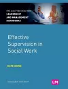 Effective Supervision in Social Work cover