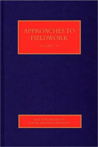 Approaches to Fieldwork cover