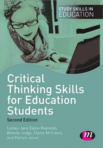 Critical Thinking Skills for Education Students cover