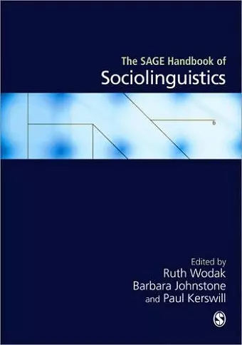 The SAGE Handbook of Sociolinguistics cover