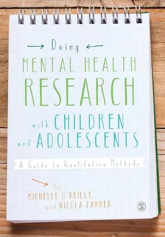 Doing Mental Health Research with Children and Adolescents cover