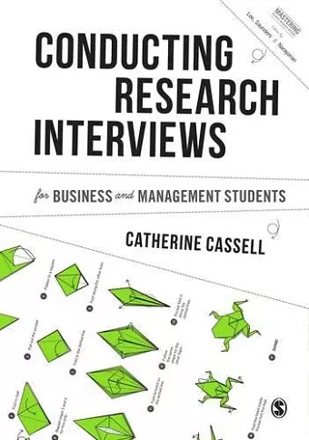 Conducting Research Interviews for Business and Management Students cover