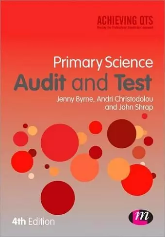 Primary Science Audit and Test cover