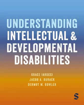 Understanding Intellectual and Developmental Disabilities cover