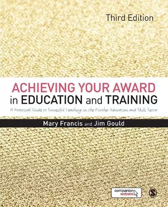 Achieving Your Award in Education and Training cover