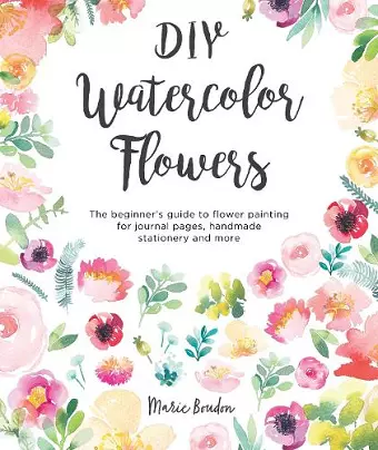 DIY Watercolor Flowers cover
