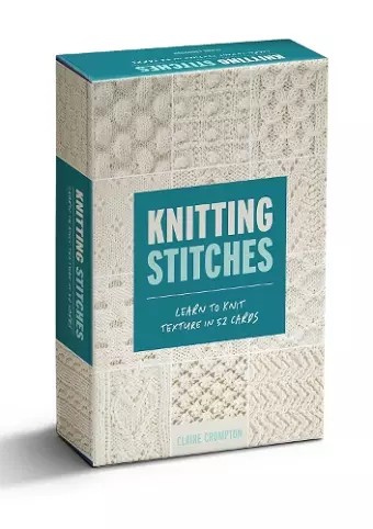 Knitting Stitches Card Deck cover