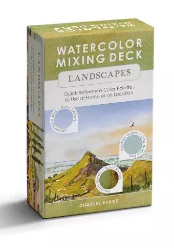 Watercolor Mixing Deck: Landscapes cover