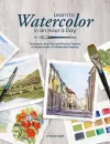 Learn to Watercolor in an Hour a Day cover