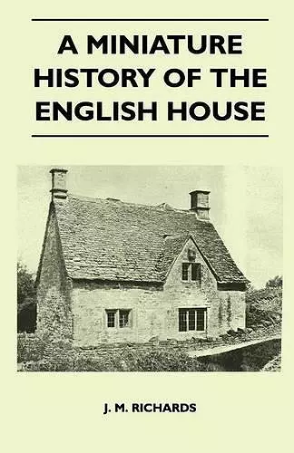 A Miniature History Of The English House cover